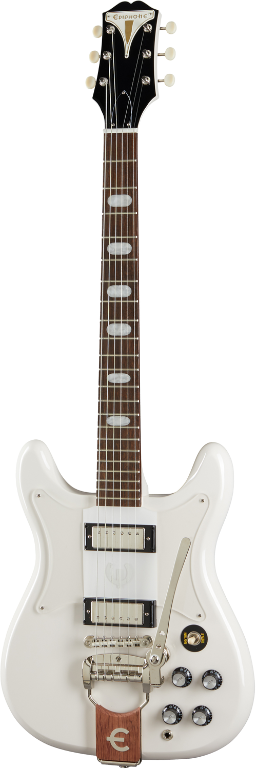 Epiphone Crestwood Custom (Tremotone) Polaris White